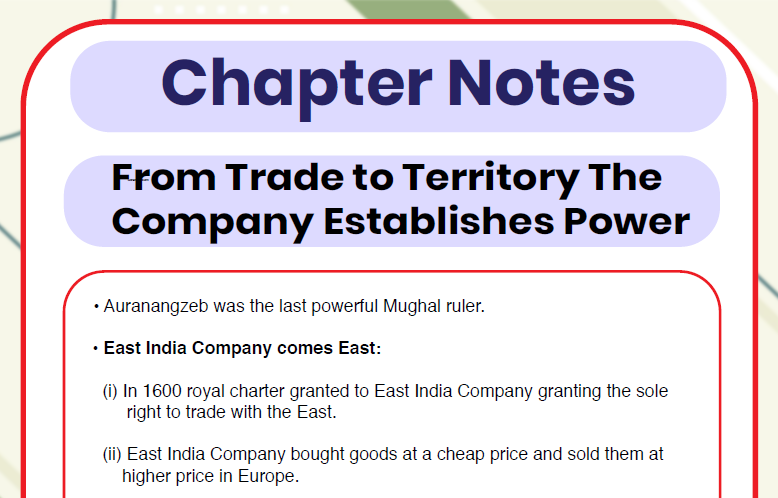 From Trade to Territory
